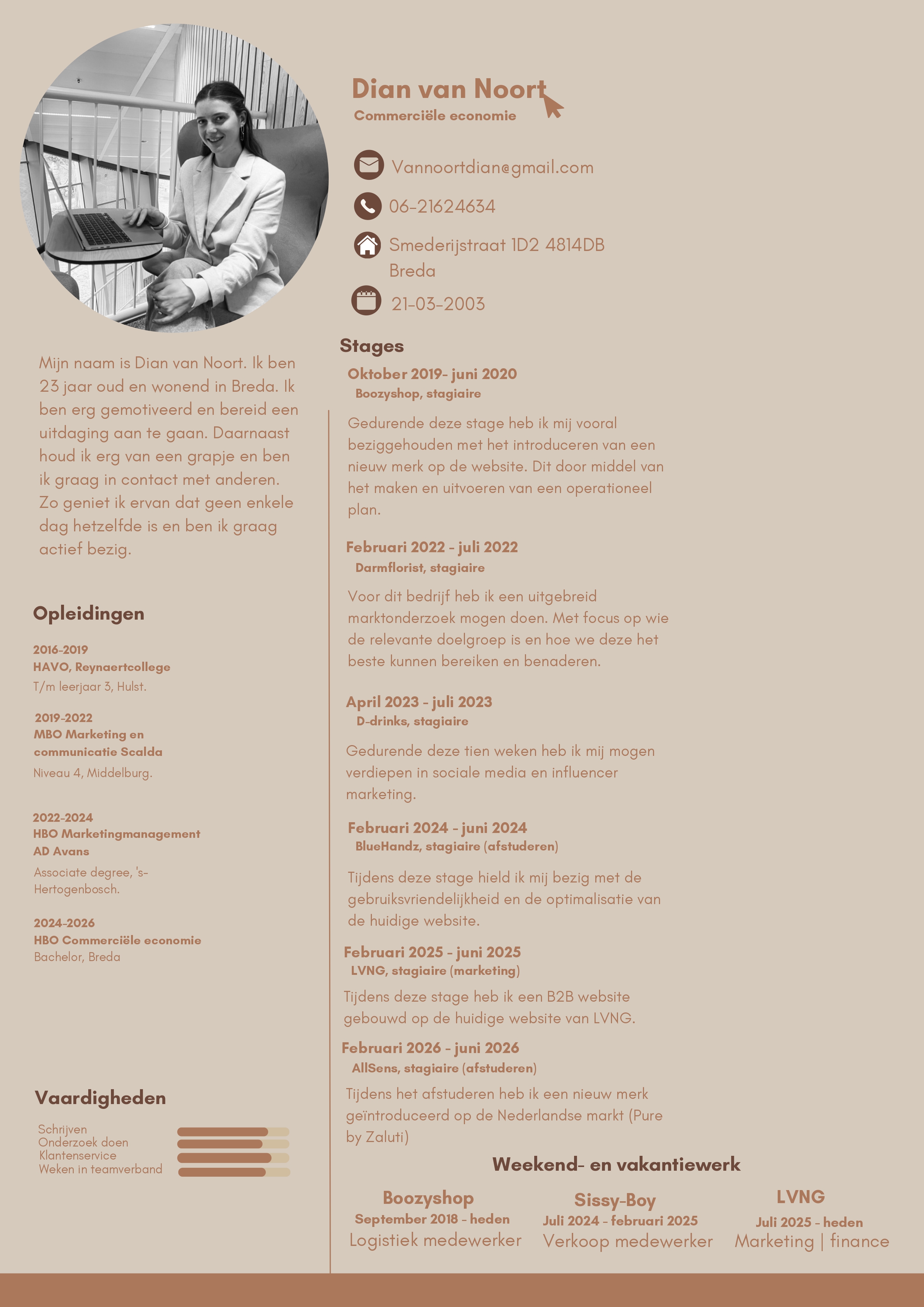 CV Dian van Noort